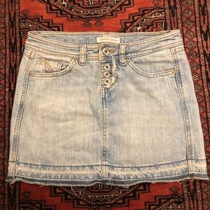 Hilfiger 90s vintage Tommy Denim mini skirt